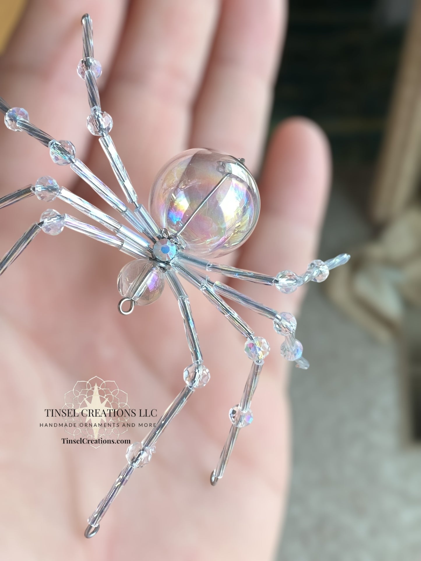 Caught Bubble Spider Ornament