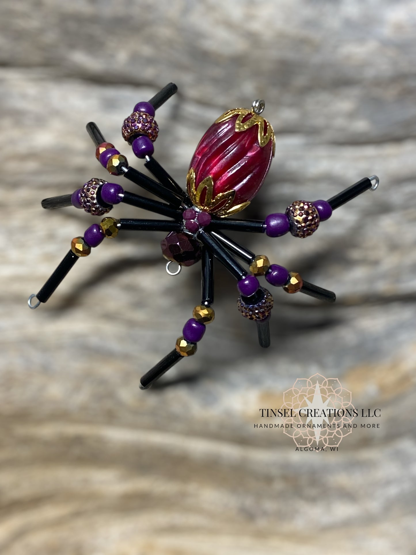 Berry Bliss Spider Ornament