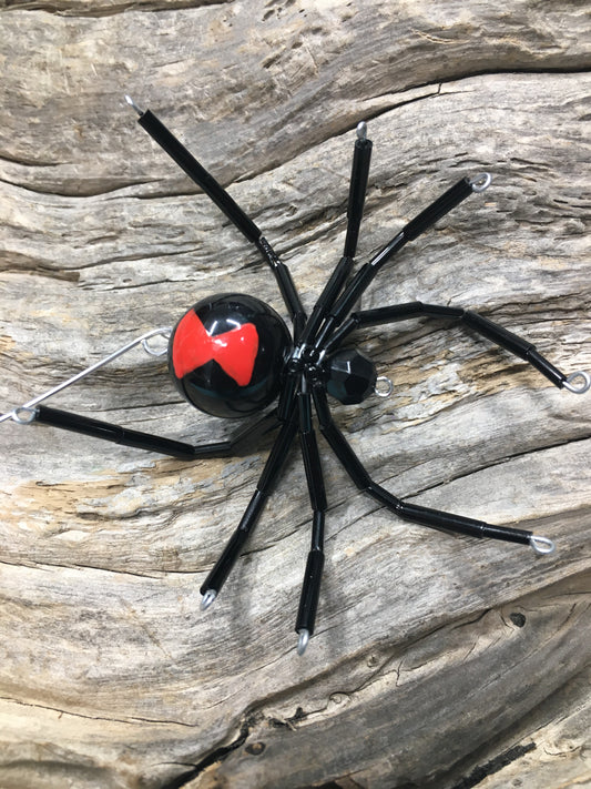 Black Widow Spider Ornament