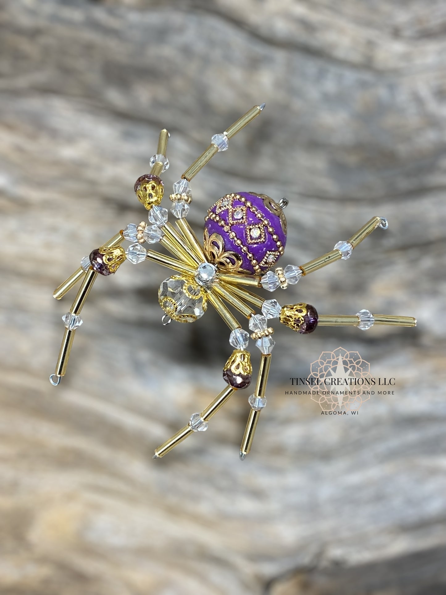 Royal Ornate Spider Ornaments