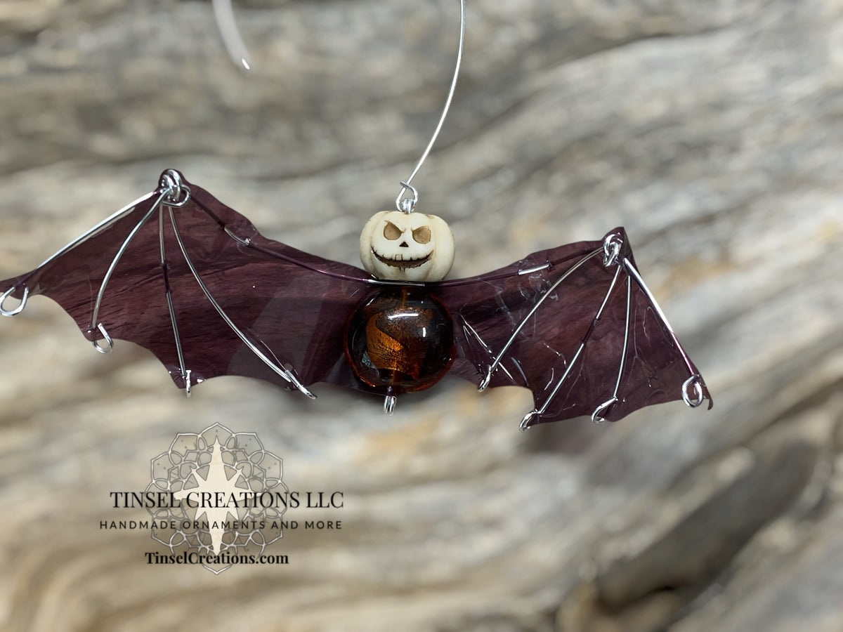 Handmade Bat Ornaments