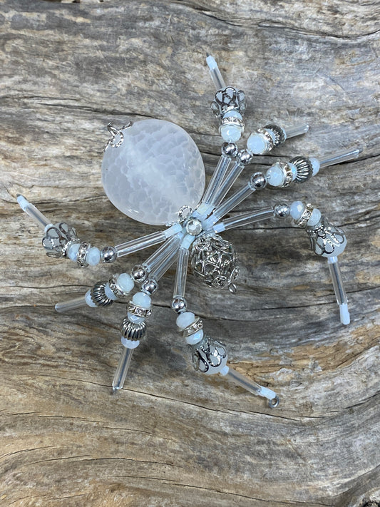 Agate Spider Ornament