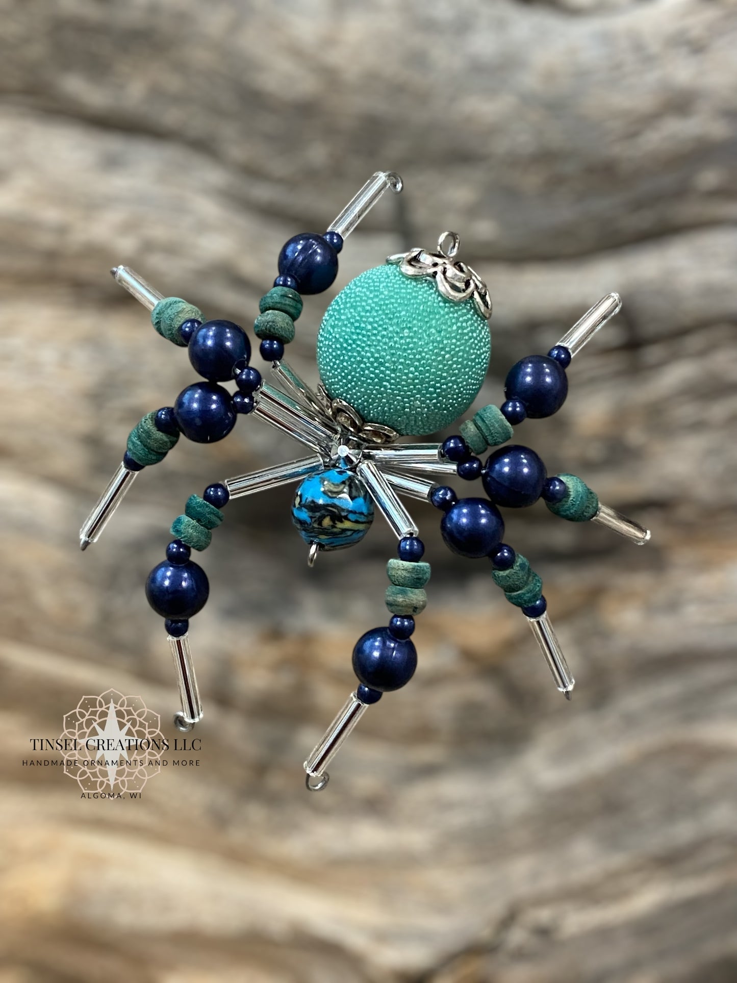 Into the Deep Spider Ornament