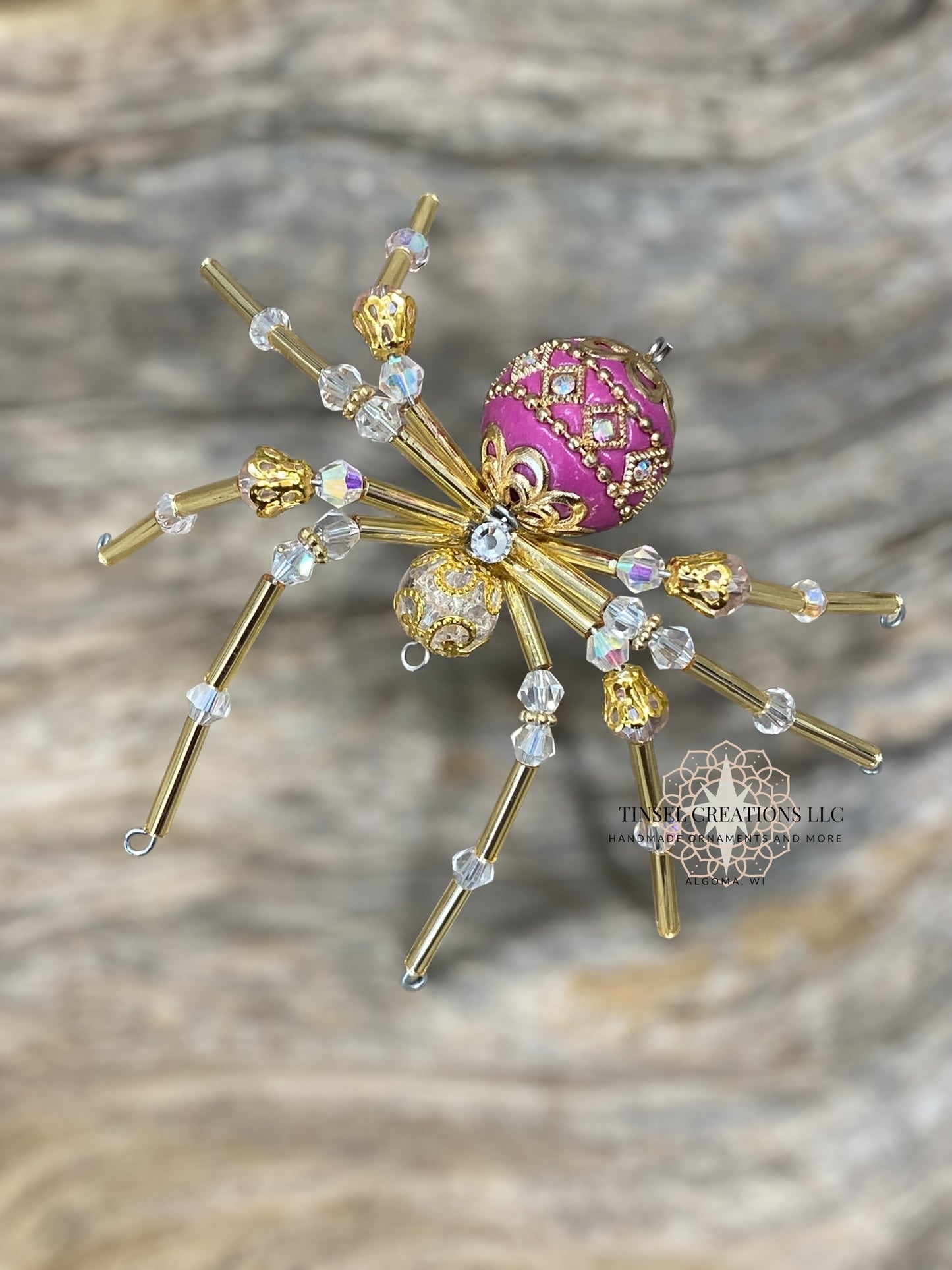 Royal Ornate Spider Ornaments