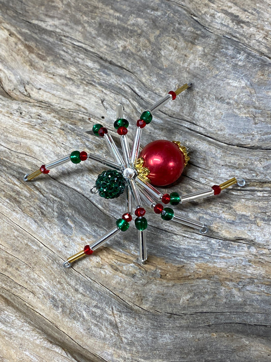 Traditional Christmas Spider Ornament