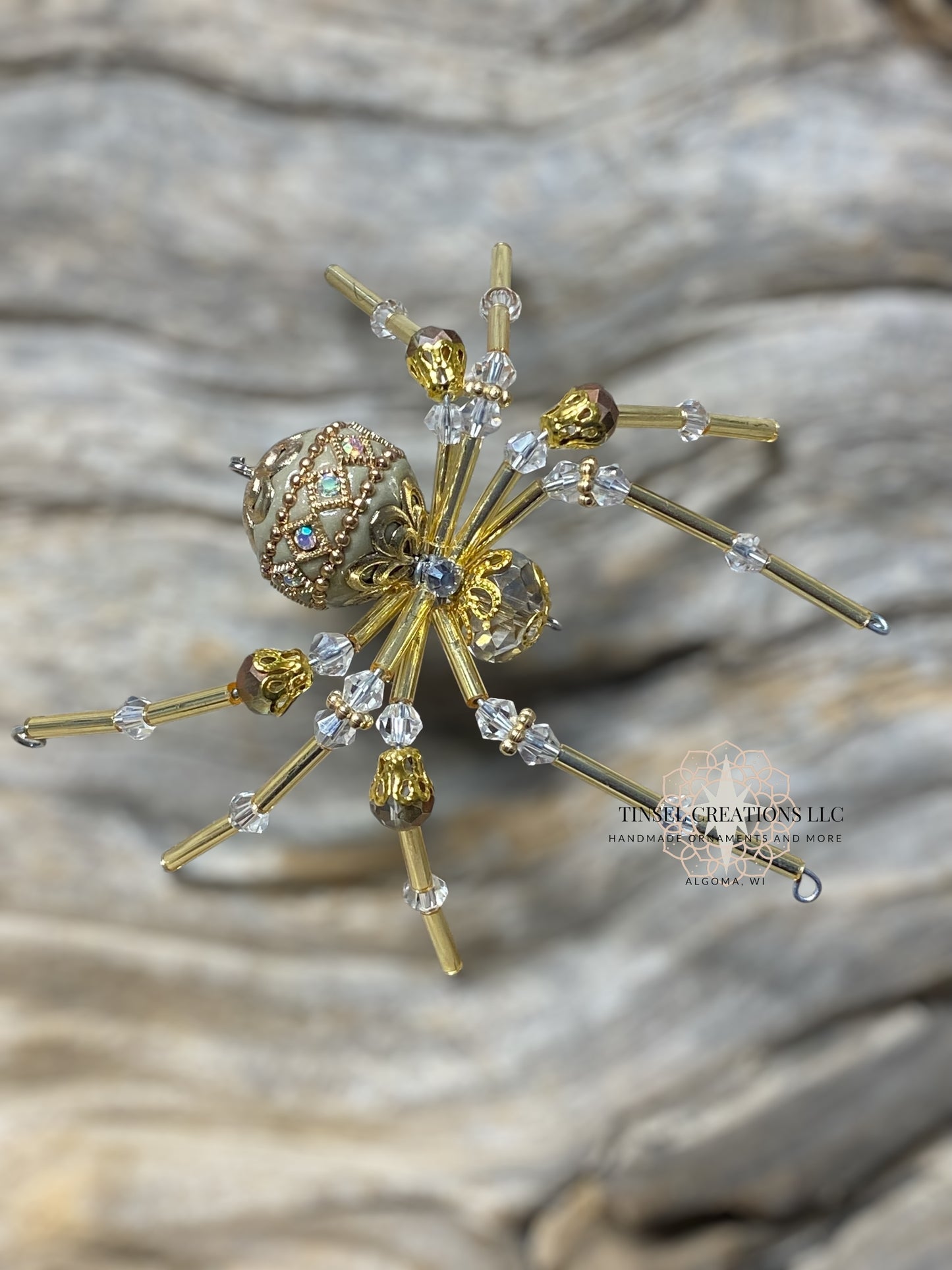 Royal Ornate Spider Ornaments