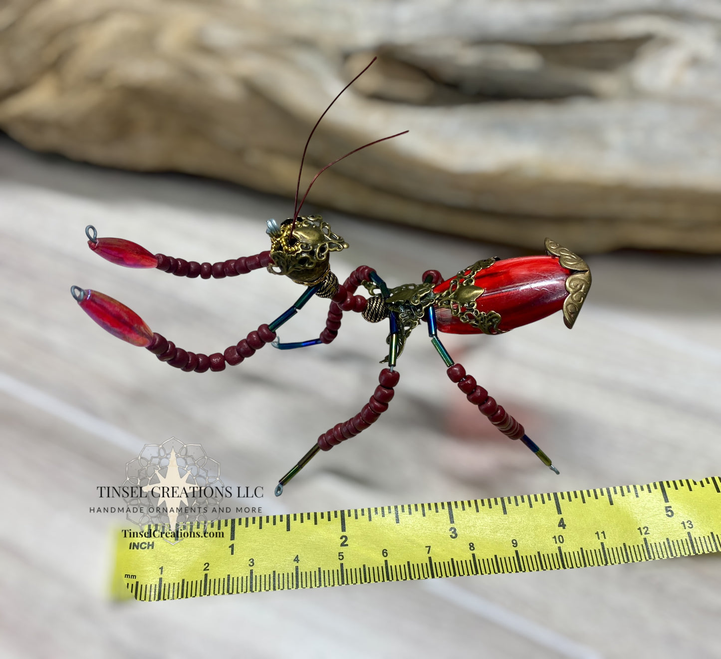 Red Armor Mantis