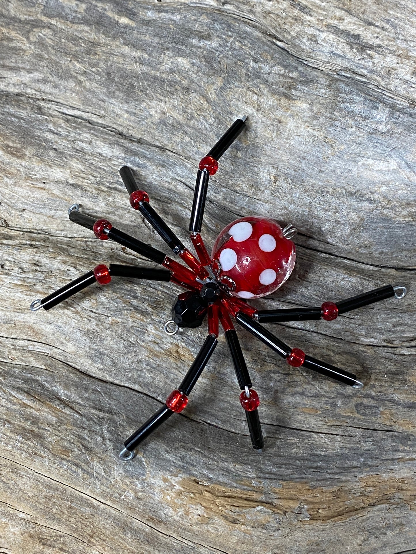 Ladybug Spider Ornament