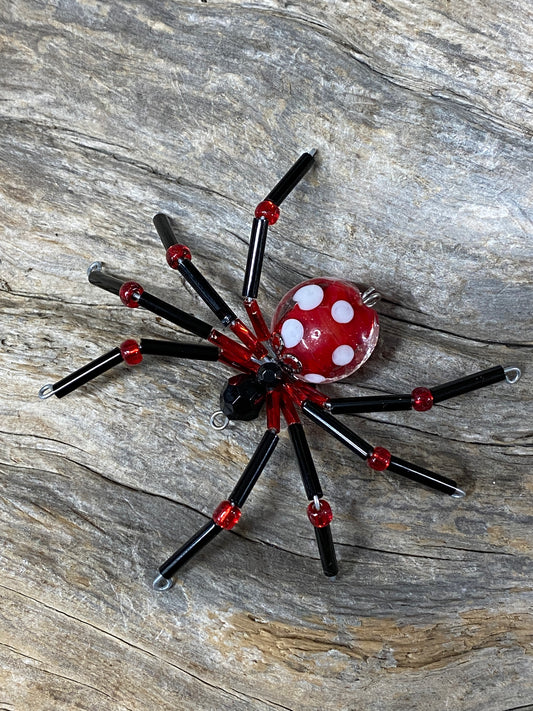 Ladybug Spider Ornament