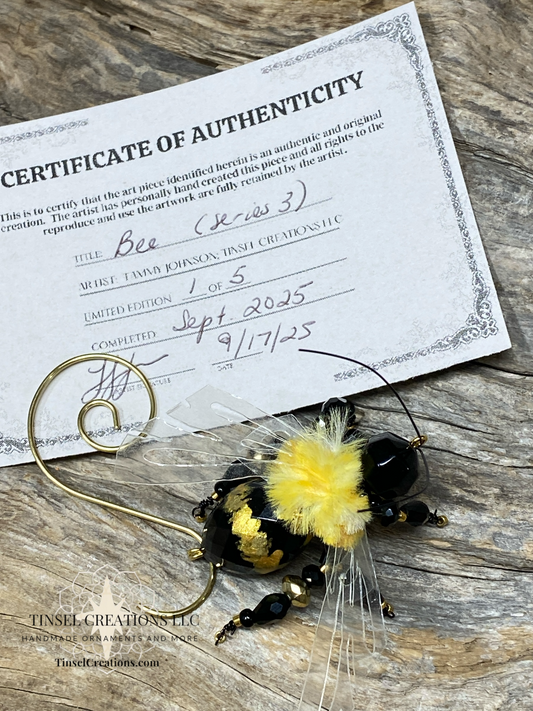 Limited Edition Bee Ornament