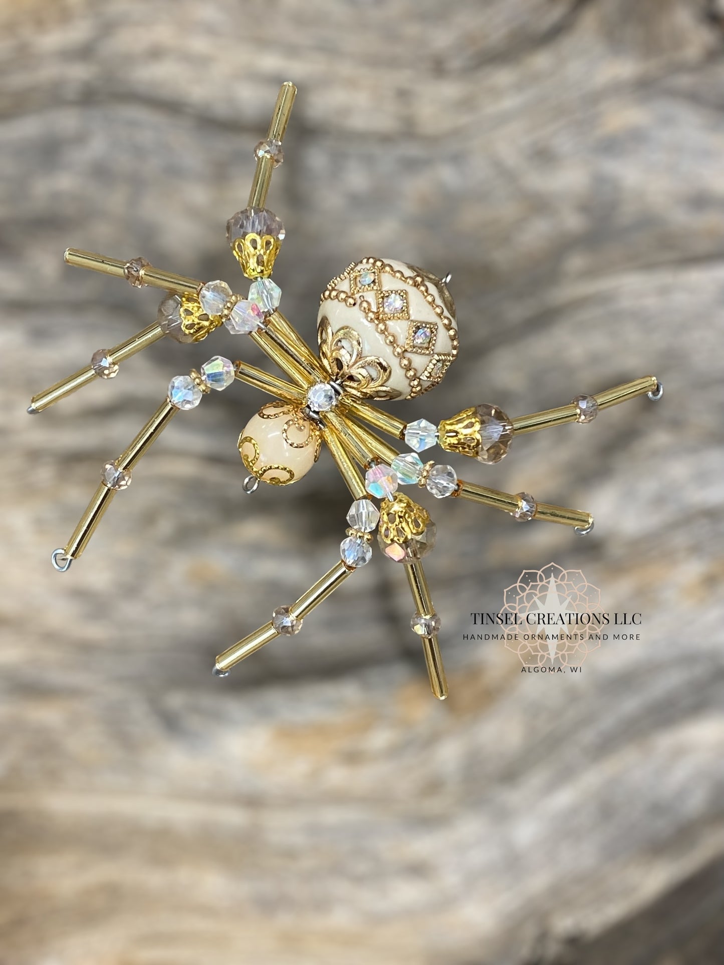 Royal Ornate Spider Ornaments