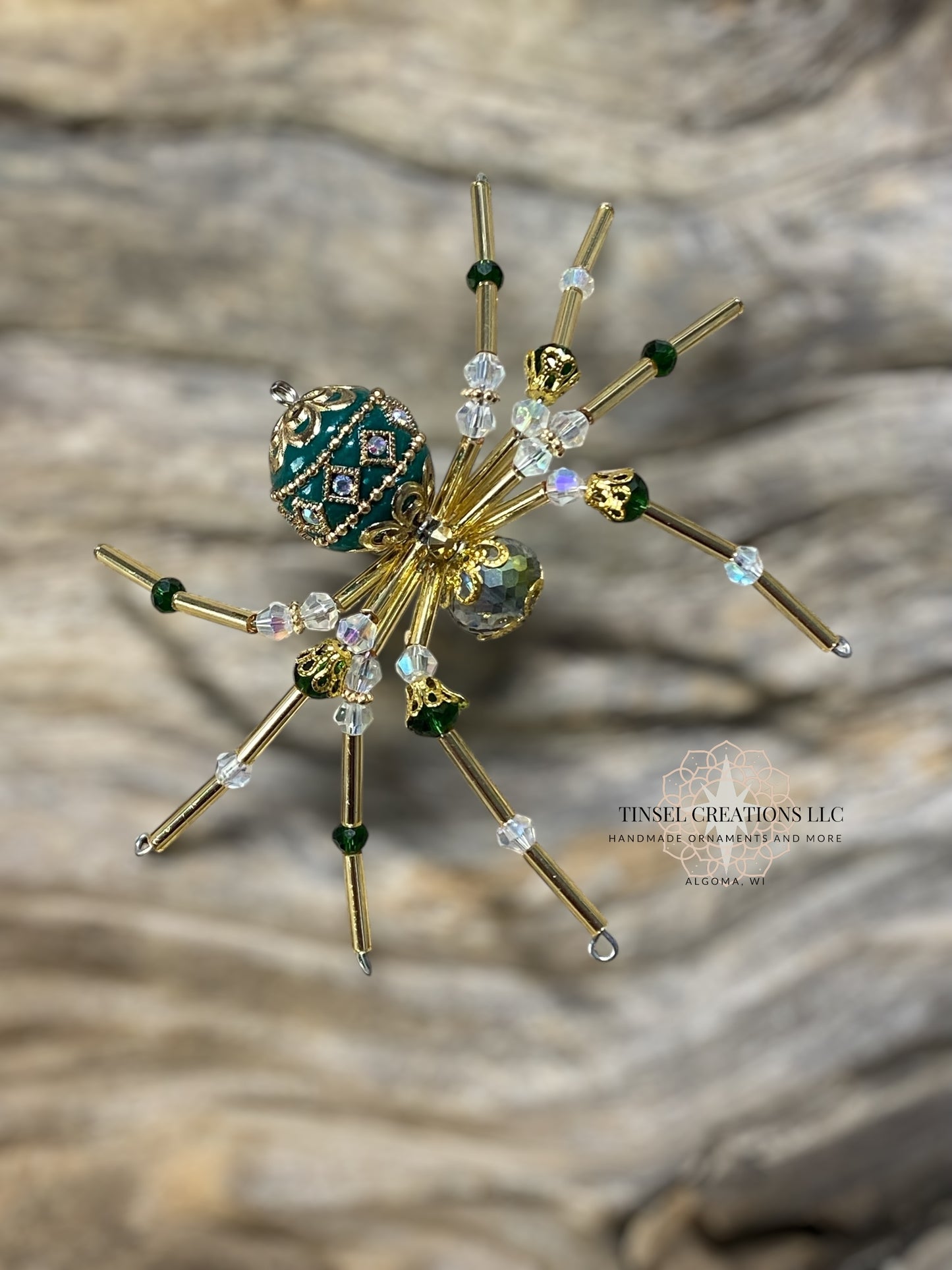 Royal Ornate Spider Ornaments