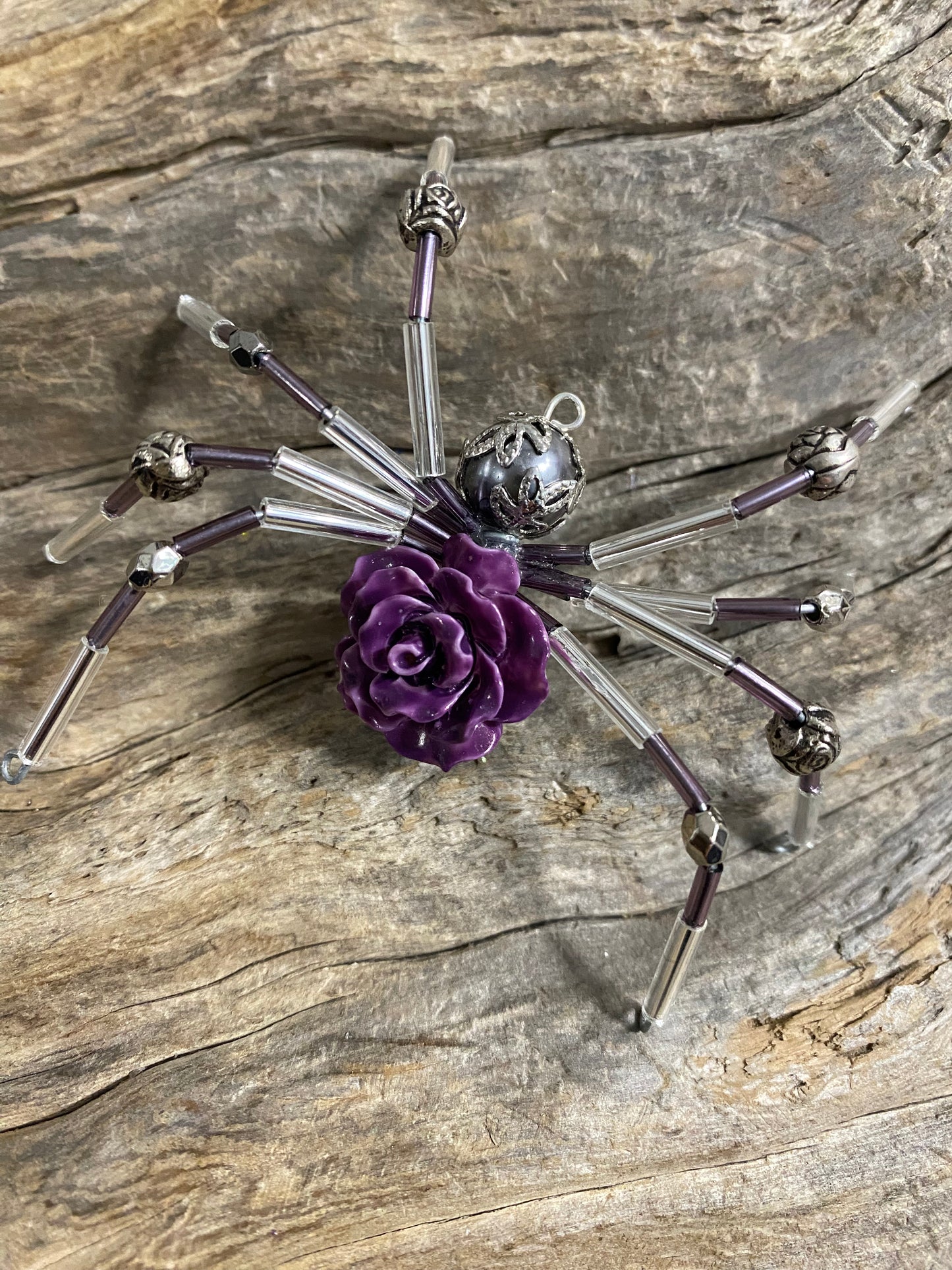 Flower Spider Ornament