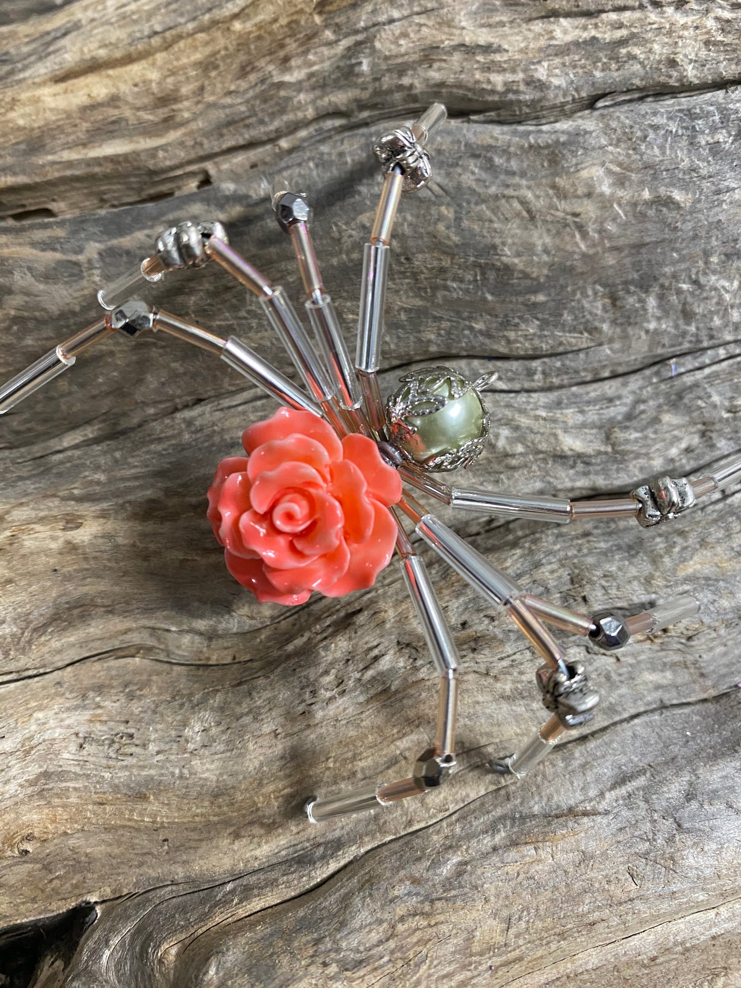 Flower Spider Ornament