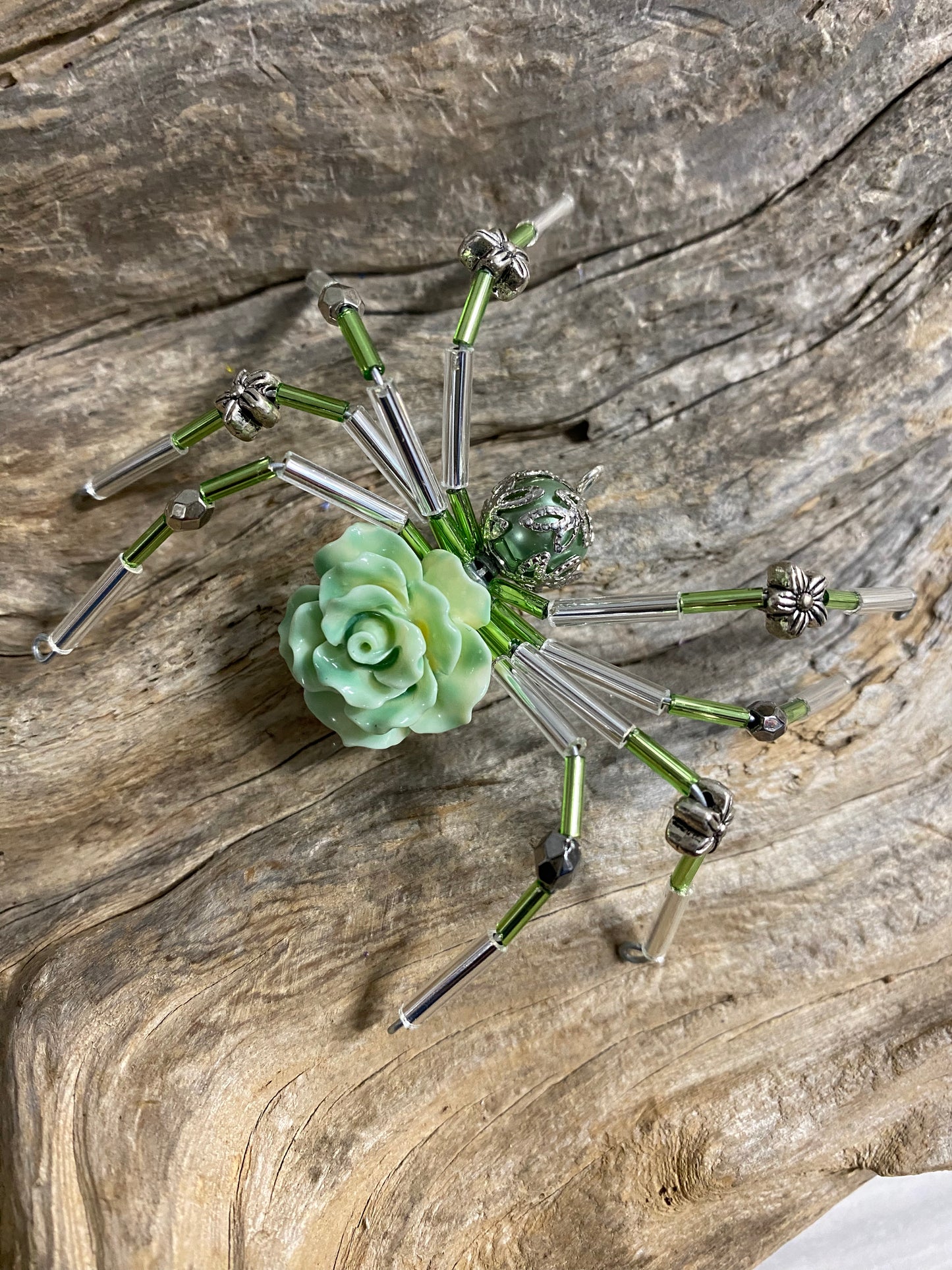 Flower Spider Ornament