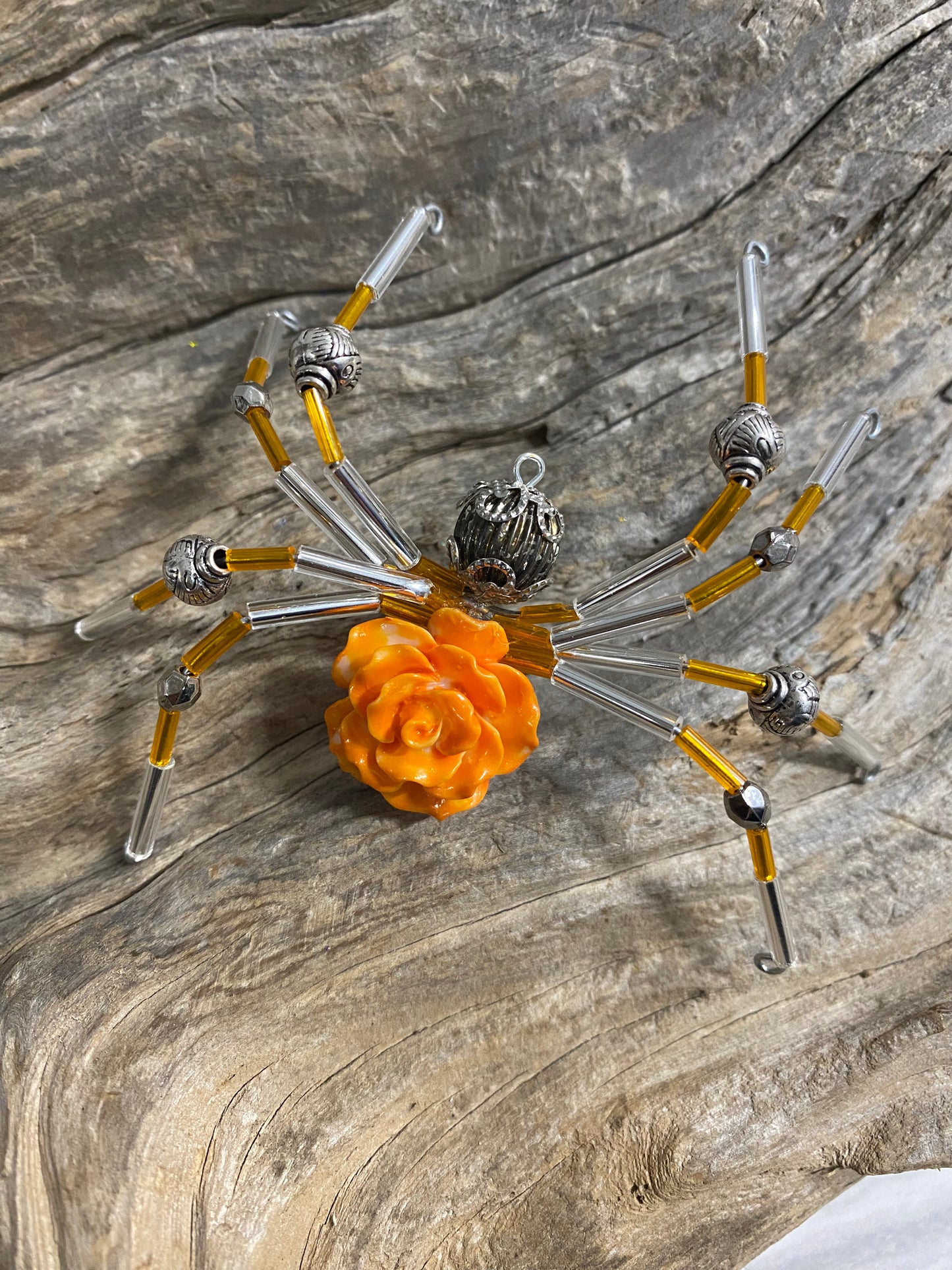 Flower Spider Ornament